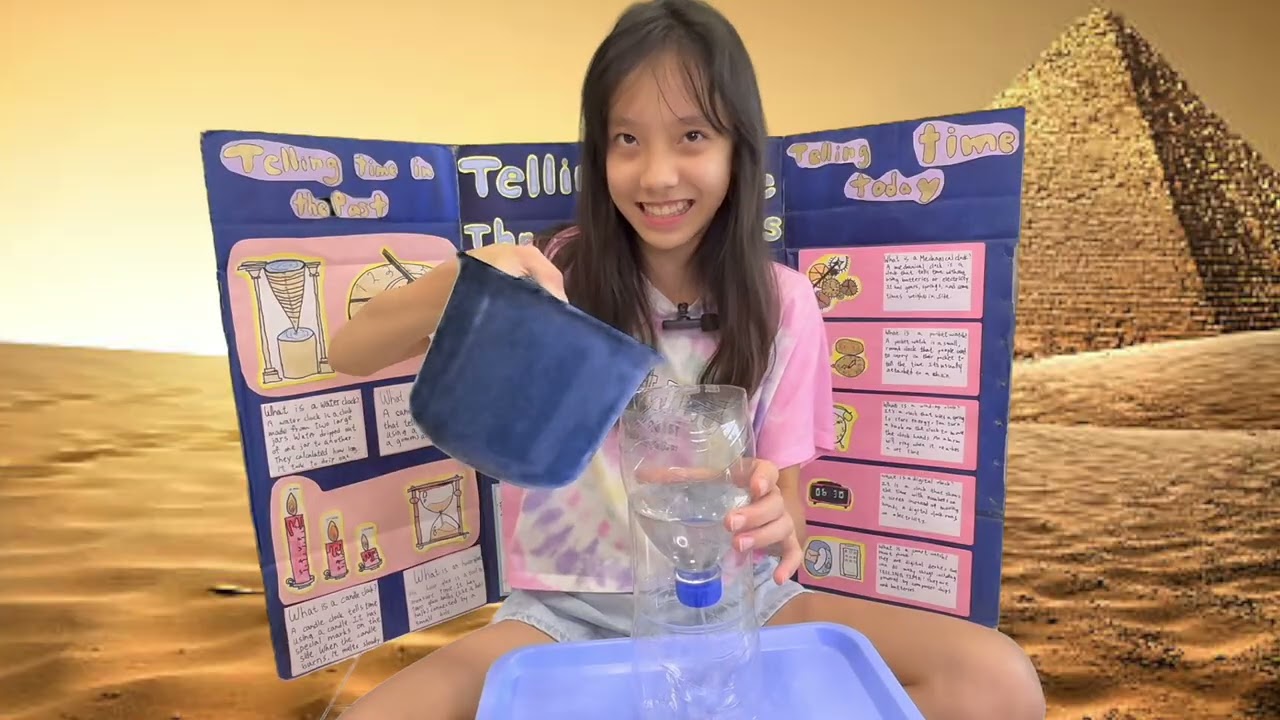 How to Make A Water Clock | My Science Fair Project