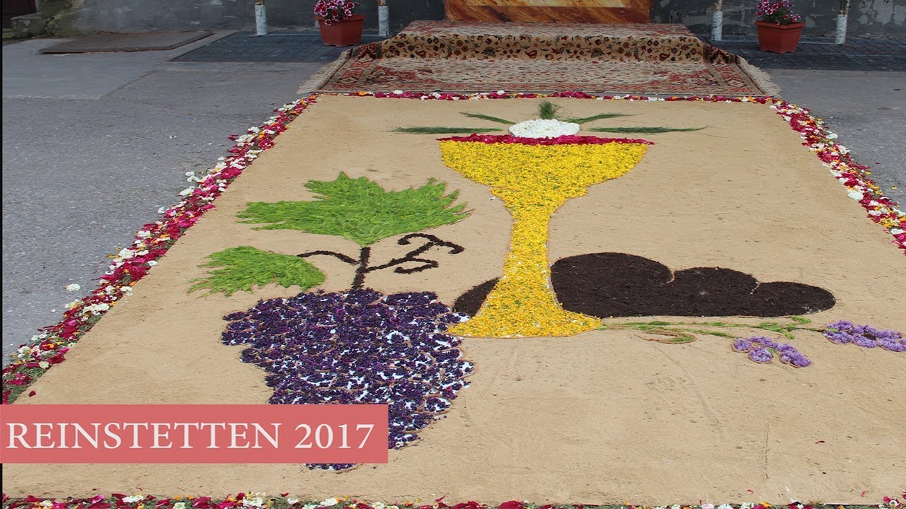 Durch die Blumen - Die besondere Verehrung der Eucharistie an Fronleichnam