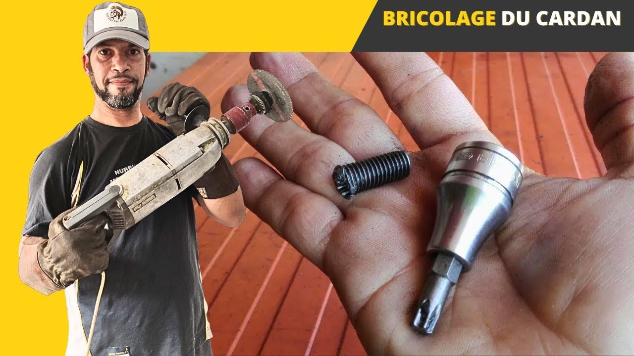Comment retirer une vis ou un boulon cassé facilement ! 🛠️ (Astuce Clé Torx & Perceuse)