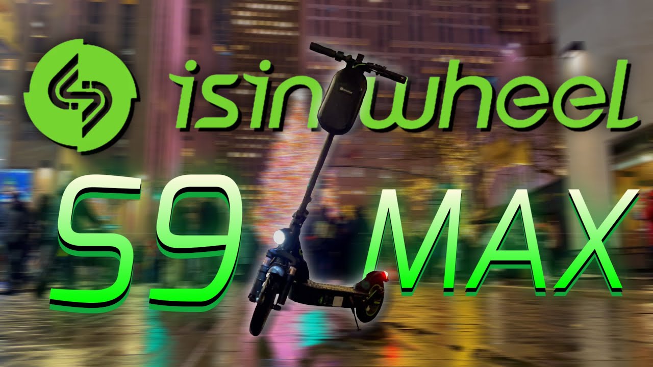 isinwheel S9Max Electric Scooter | Reliable City Commuter Under $400