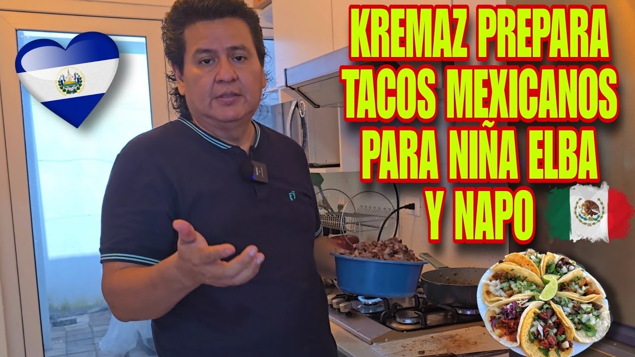 NIÑA ELBA Y NAPO PIDIERON TACOS MEXICANOS @GordoSoyacity @Produccionsoyacity 