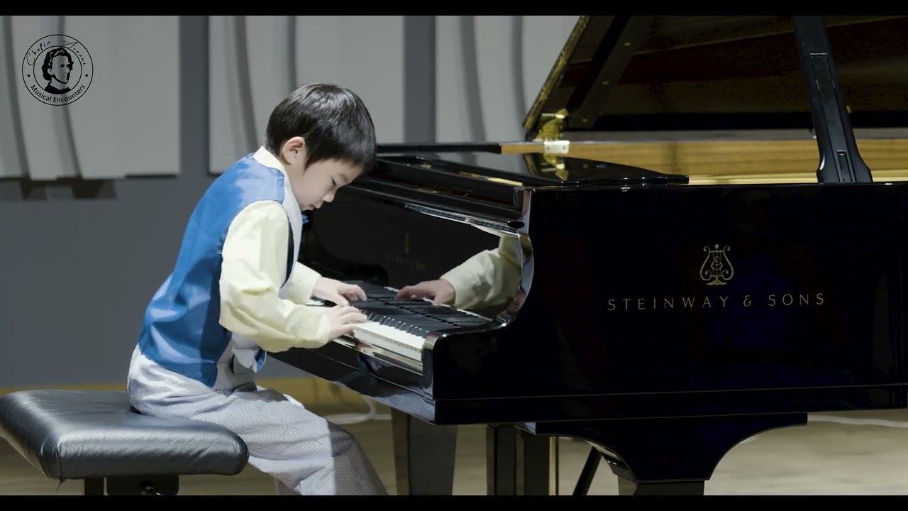 Caden Chan performs Chopin's Prelude in E minor at the 2023 Chopin Avenue Summer Festival in Poland