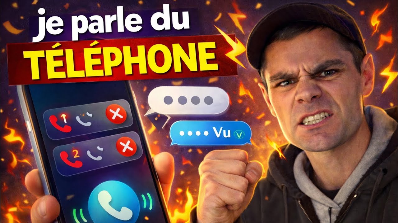 Je parle du téléphone 📞