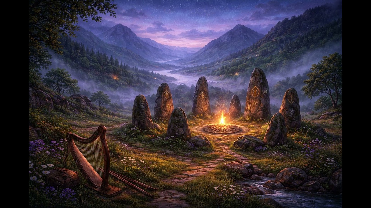 Echoes of the Emerald Highlands -  🏰 Medieval Study Beats | Relaxing Fantasy Music – TB Studio