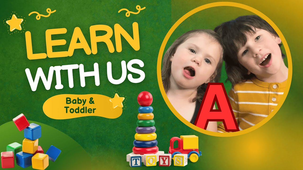 Baby & Toddler Learning – Up, Down & Circle Concepts | Learn to Talk