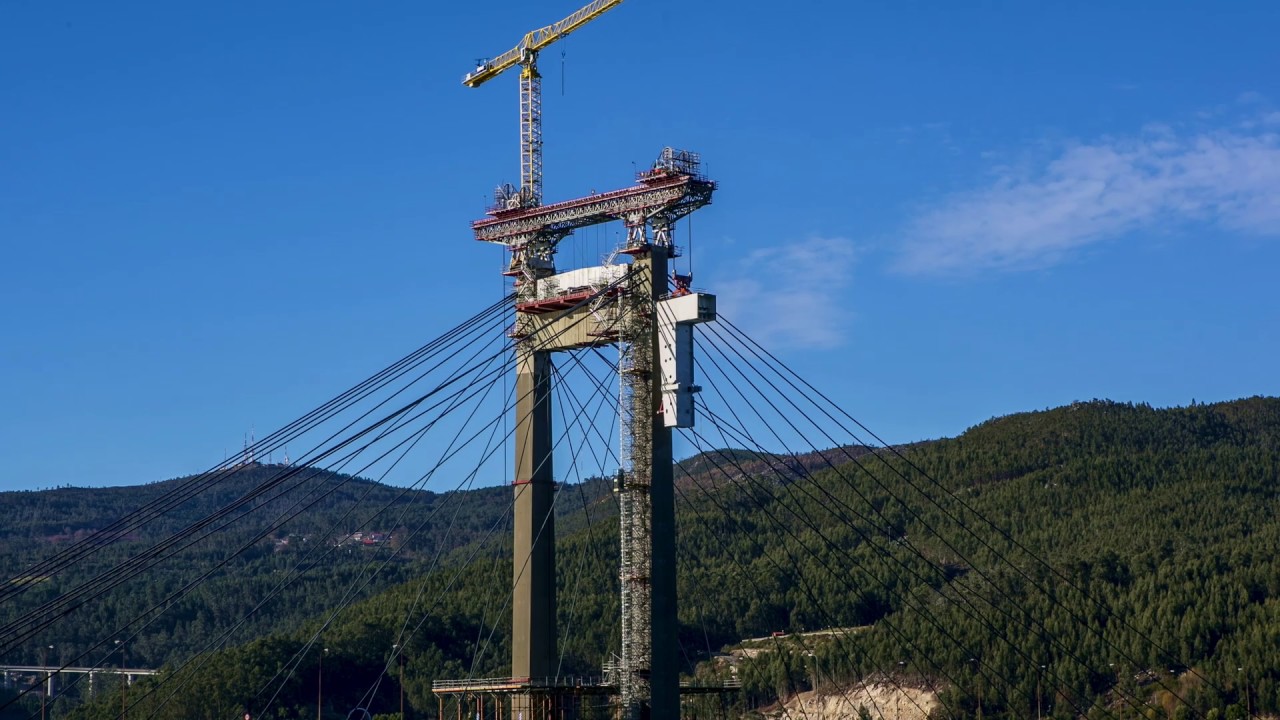 Timelapse Ampliación Puente de Rande