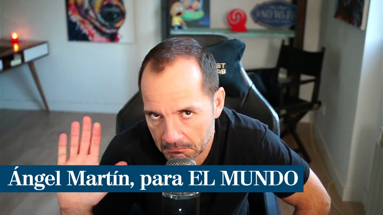Ángel Martín, en estado puro con EL MUNDO: 