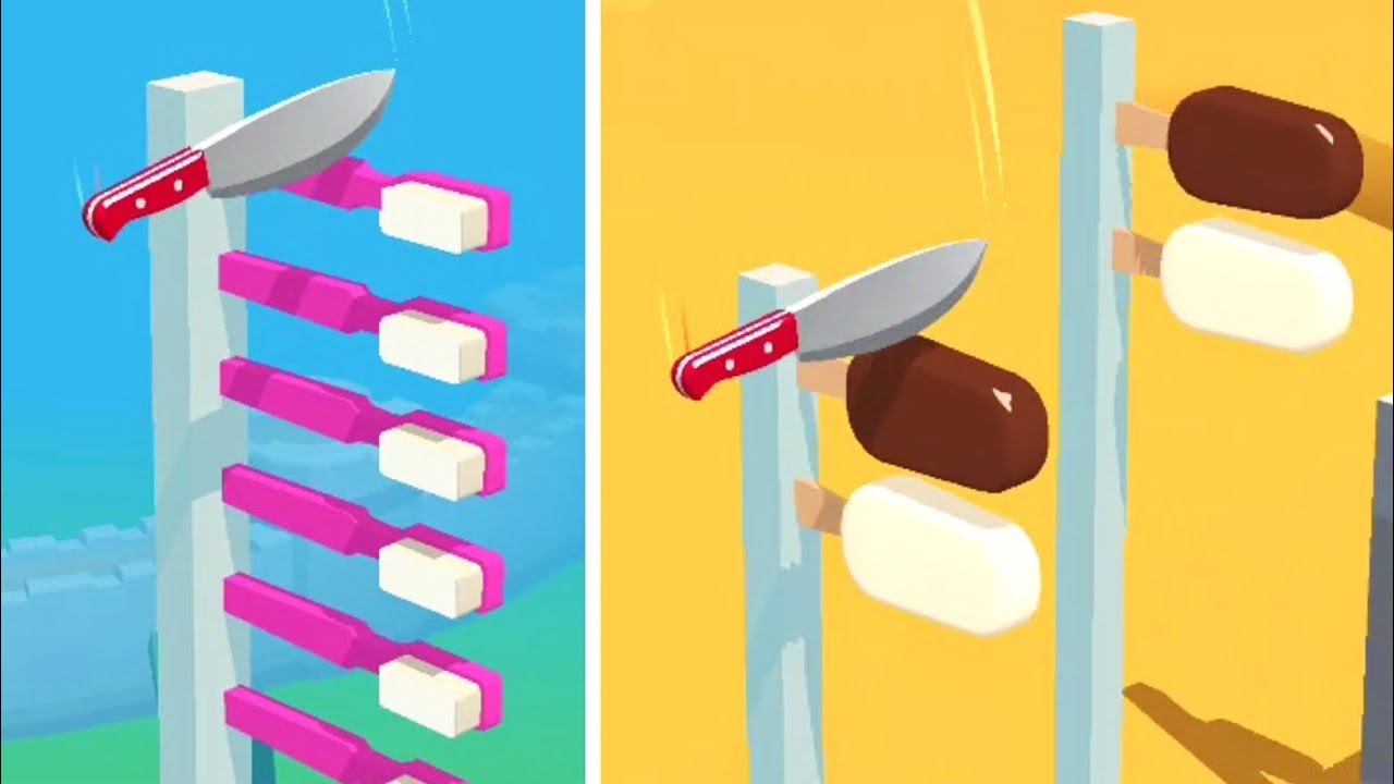 Slice It All Game! Satisfying and Relaxing ASMR Slicing Video