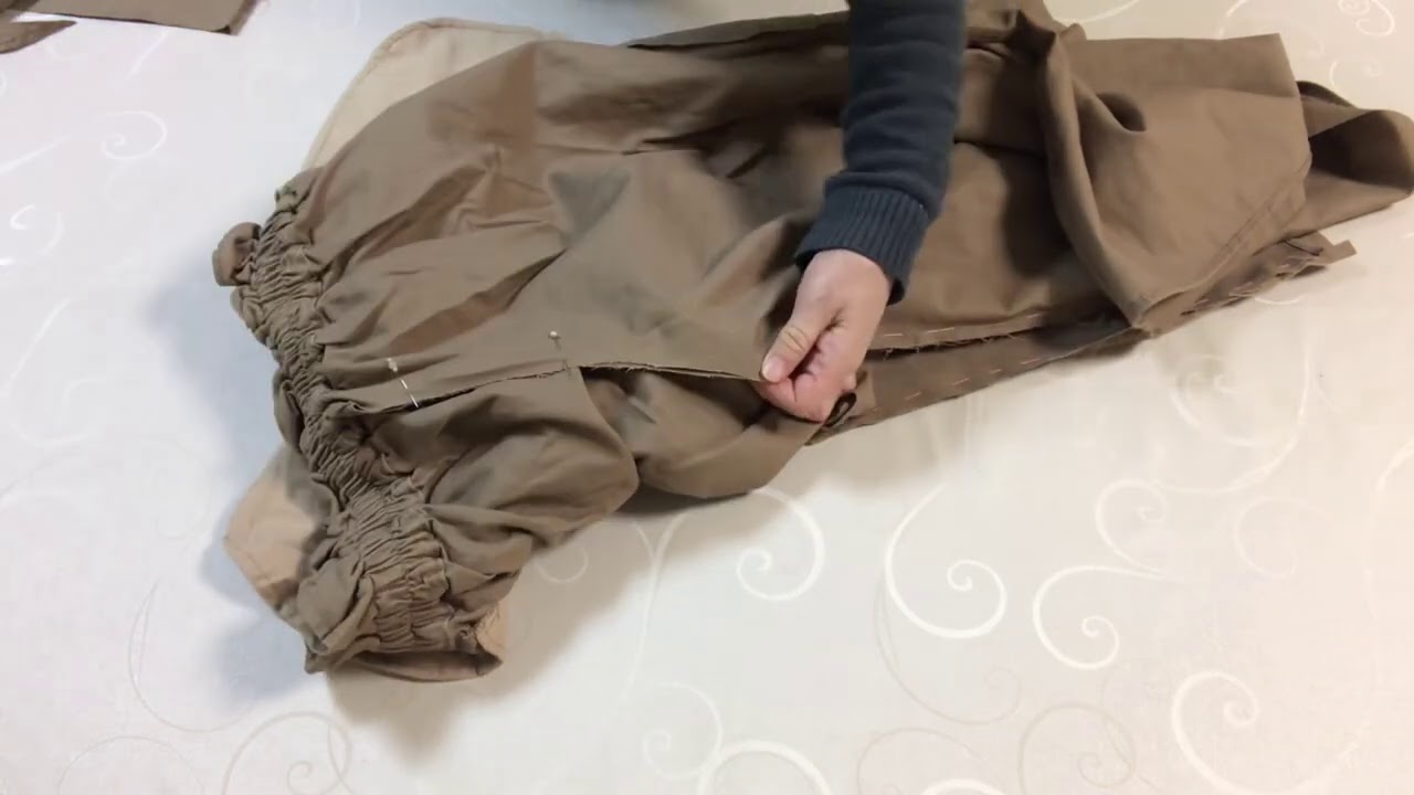 リクエスト頂いた【スカートからワイドパンツ】ちょー簡単♪リメイクします😉✨ Change from skirt to wide pants