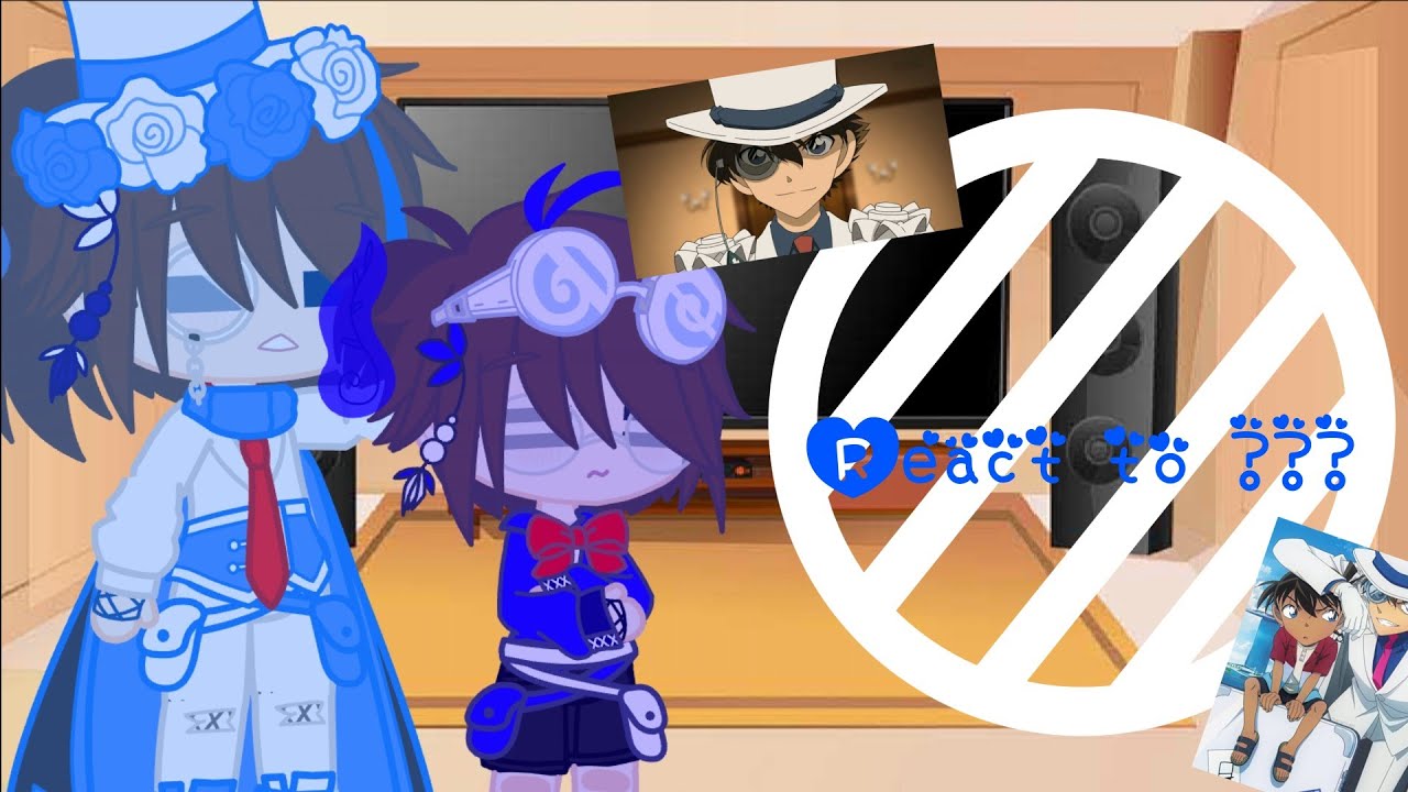 Detective Conan characters react to ??? // 