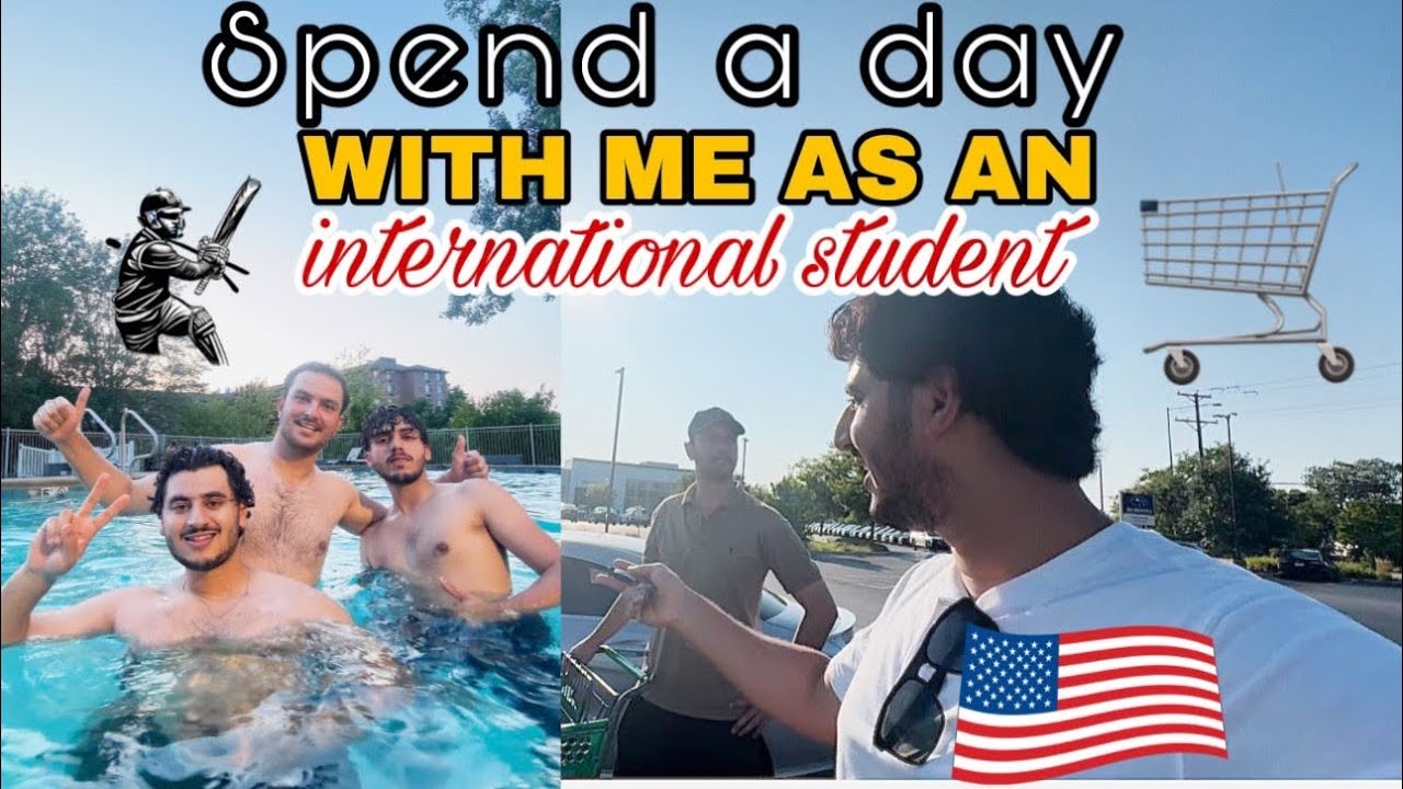 Spend a Day with me in America 🇺🇸 | International Student Life in America|