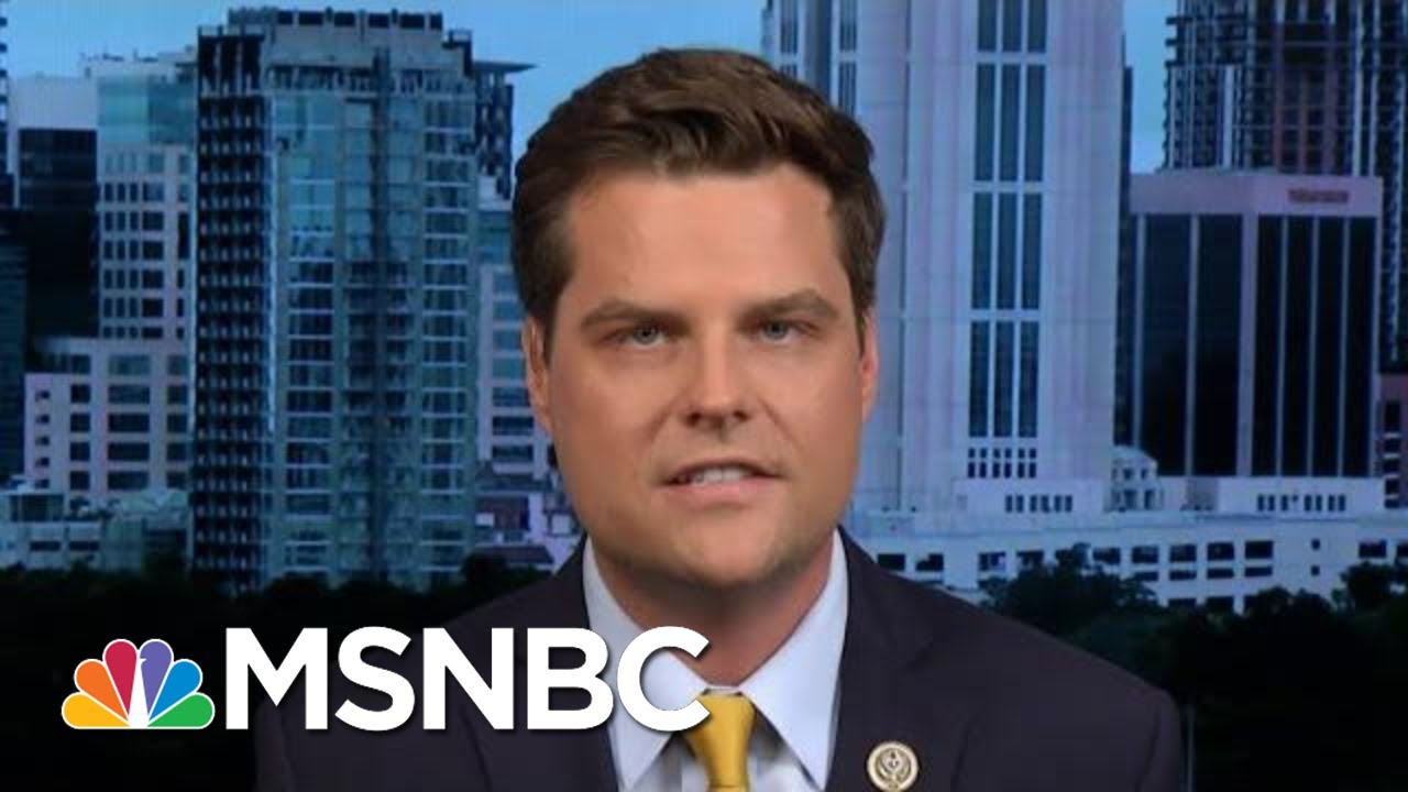 Hallie Jackson To Gaetz: ‘Why Do You Think The Rules Do Not Apply To You?’ | Hallie Jackson | MSNBC