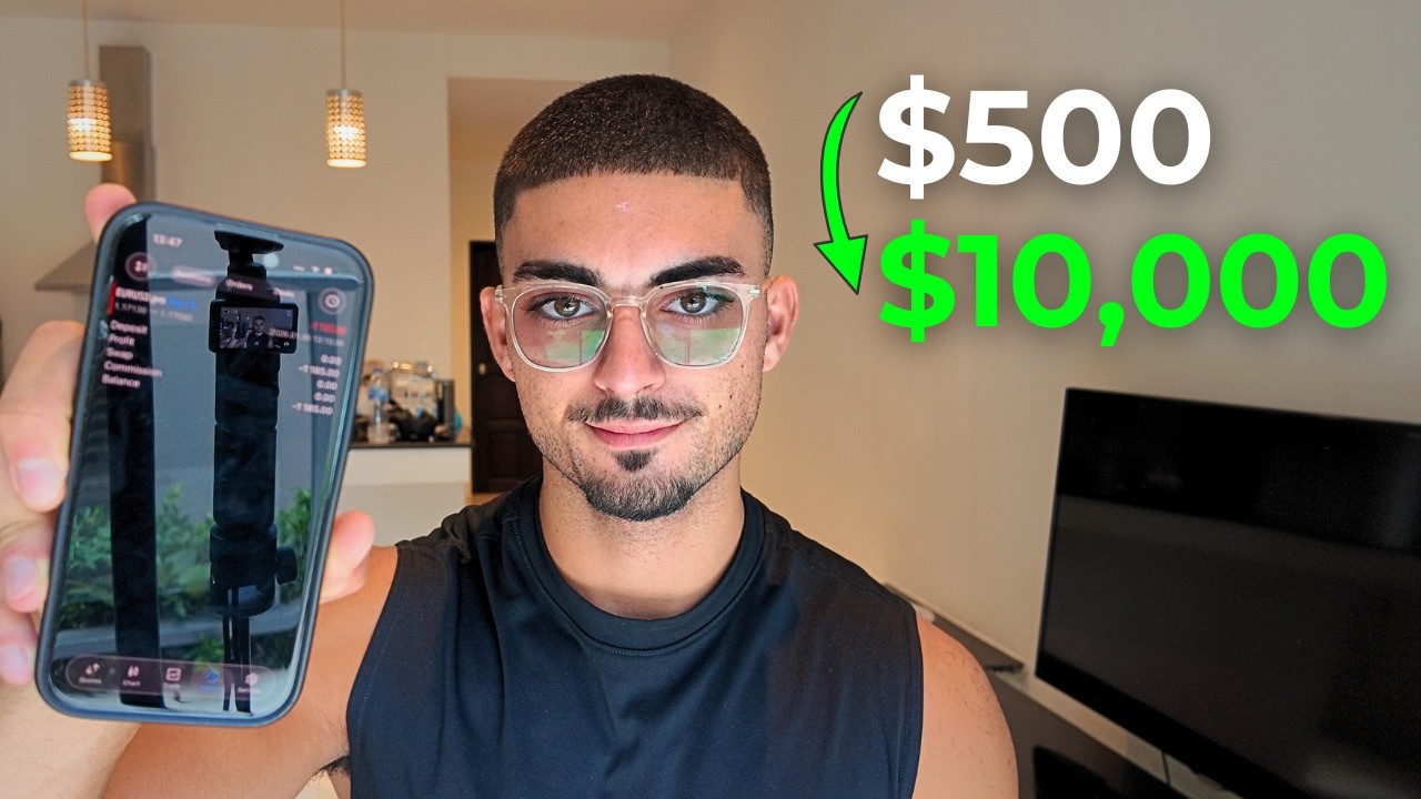 Turning $500 into $10,000 with trading EP1