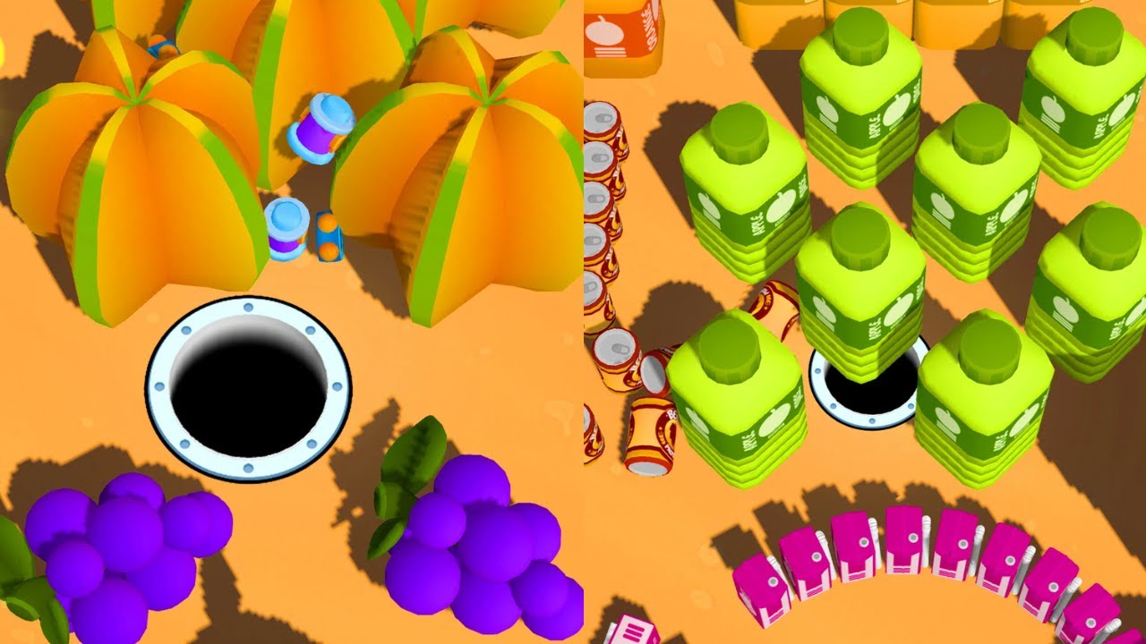 Hole Eats All Gameplay | Ultimate Black Hole & Puzzle Game