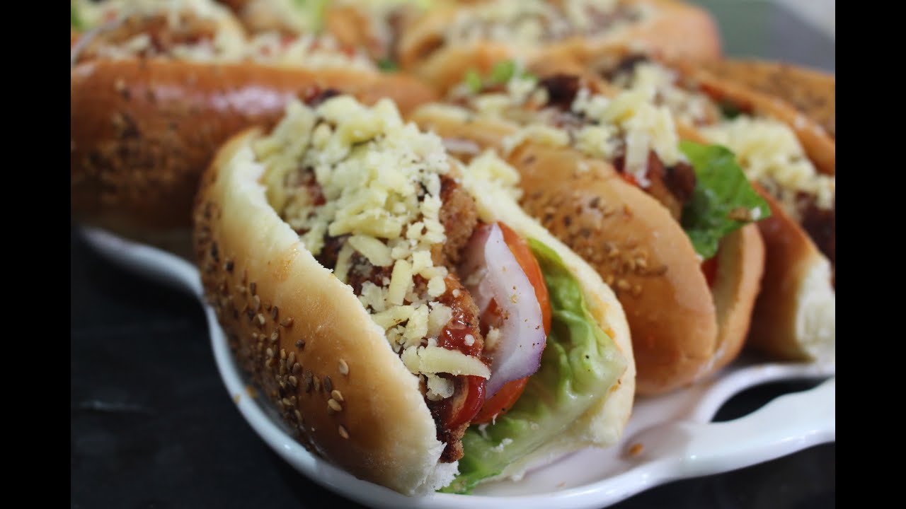 ألذ,اخف وأروع ساندويش بالدجاج مقلي, وحضريه حتى لوليداتك للمدرسة  / Sandwich au Poulet