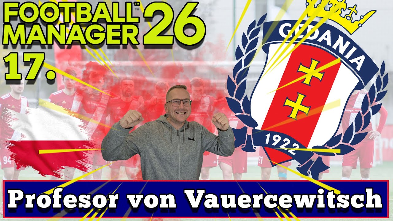 Profesor von VaueRCewitsch i zaginione trofea | Football Manager 2026 | #17 Pressing.
