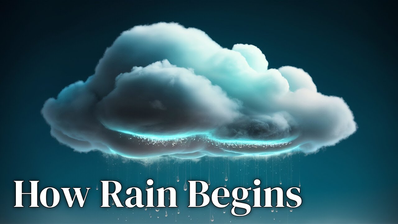 How Rain Begins in the Clouds, Explained Slowly | Meteorology for Sleep