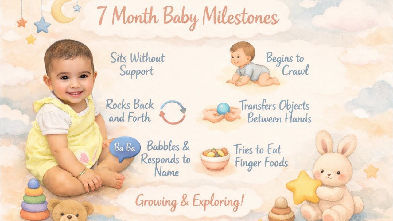⭐ MY BABY IS 7 MONTHS & THESE LITTLE MILESTONES MEAN EVERYTHING 🤍