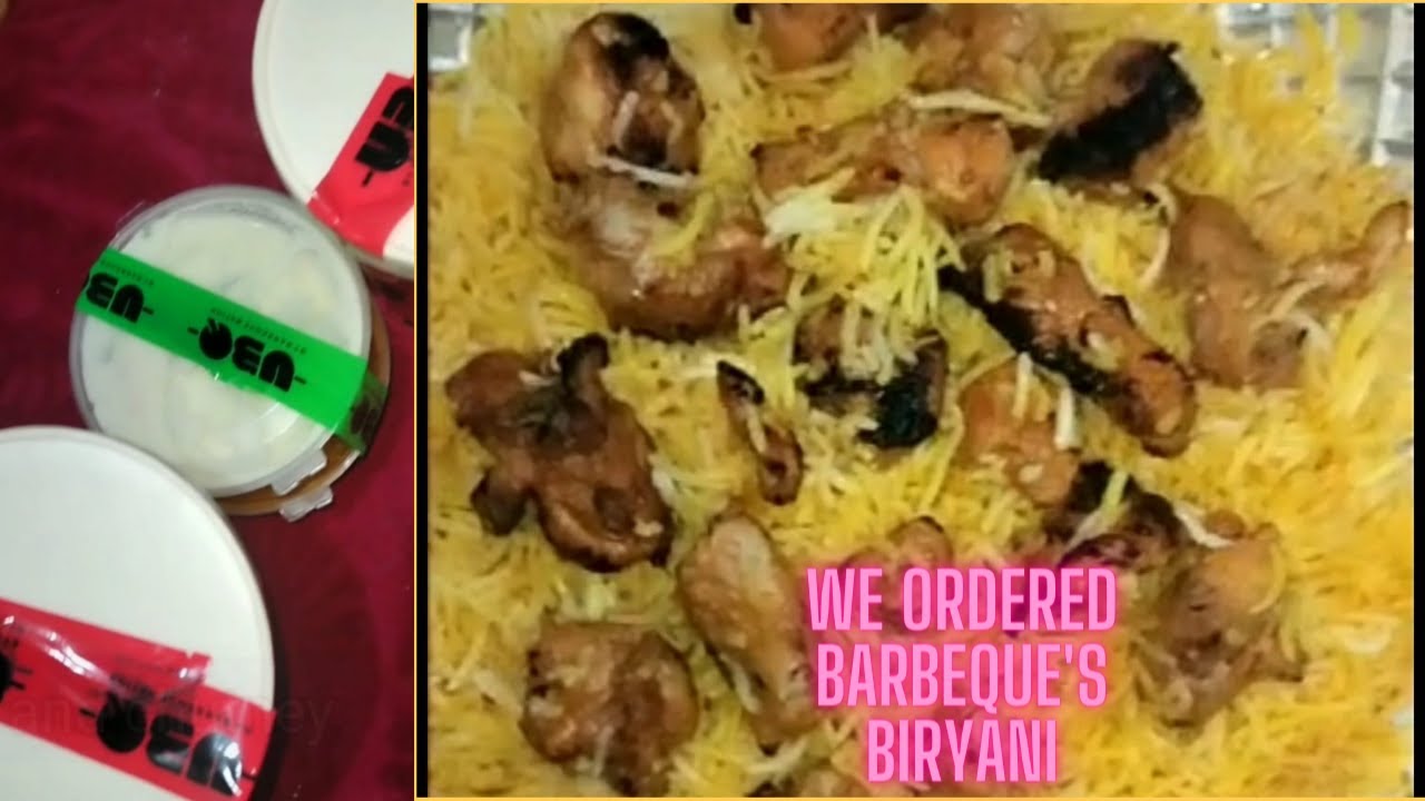 we ordered Barbeque nations Biryani and the taste is amazing.