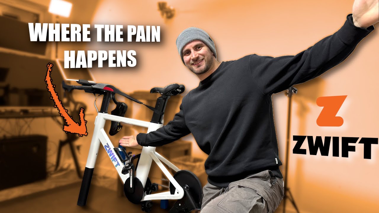 Zwift PAIN CAVE + Home Gym Setup (Then I RACE)