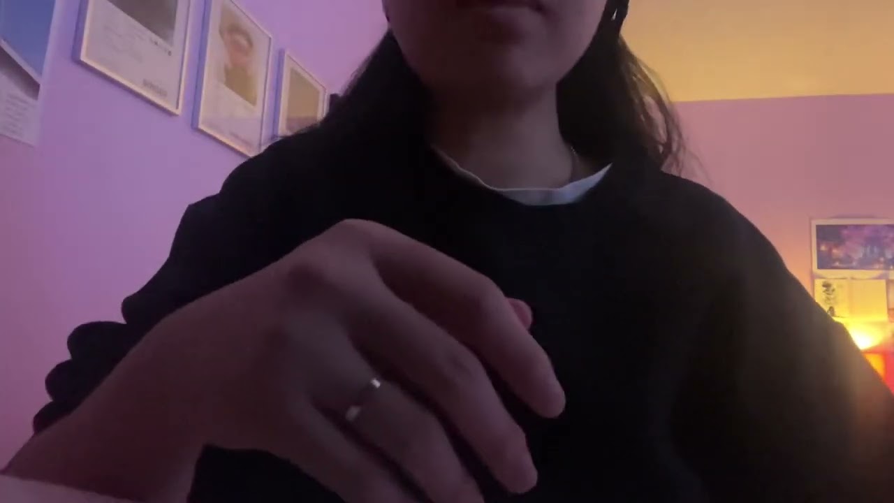 first asmr video :)