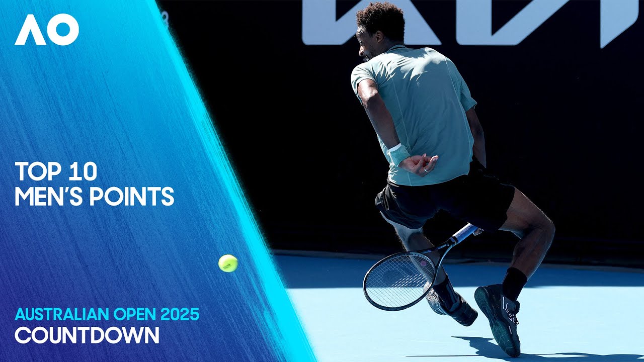 Top 10 Men's Points | Australian Open 2025