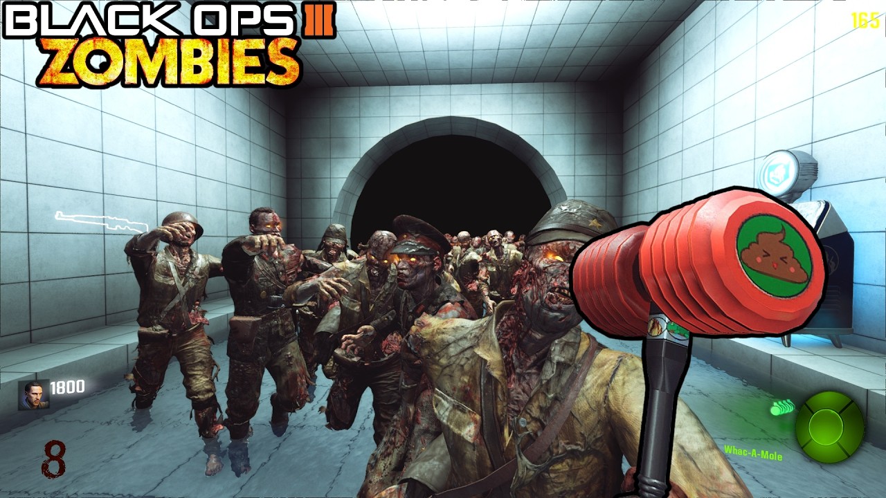 EL PASILLO DE ZOMBIES INFINITOS Y EL CHIPOTE CHILLON? CUSTOM ZOMBIES | BLACK OPS 3 ZOMBIES