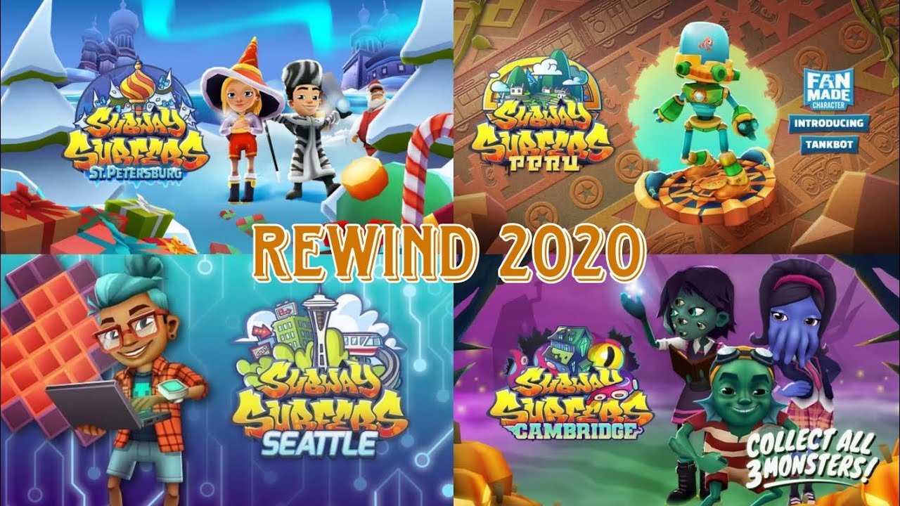 Subway Surfers Rewind 2020 World tour 🏈🎄