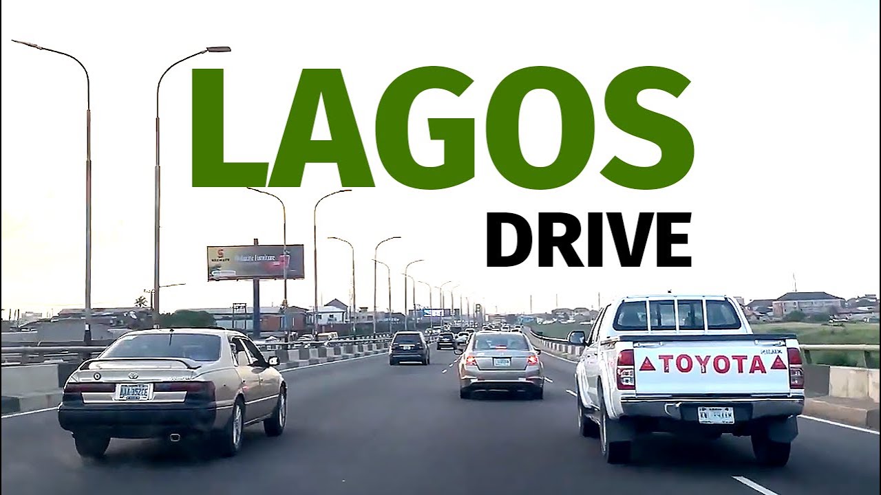Lagos Sunset Drive 🌇🚘 | Lagos Island to Lagos Mainland 🇳🇬