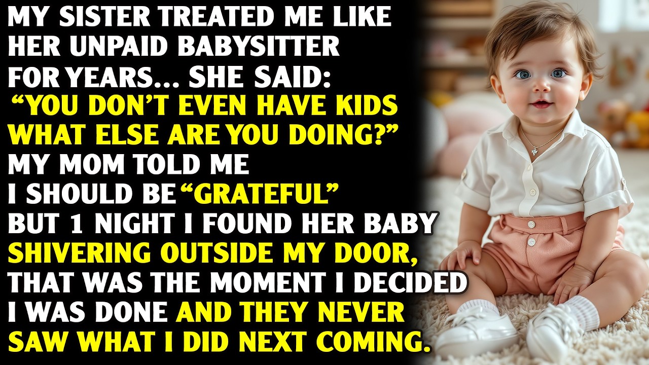 My Sister Turned Me Into An Unpaid Babysitter — Until The Day I Found Her Baby Left Outside My Door