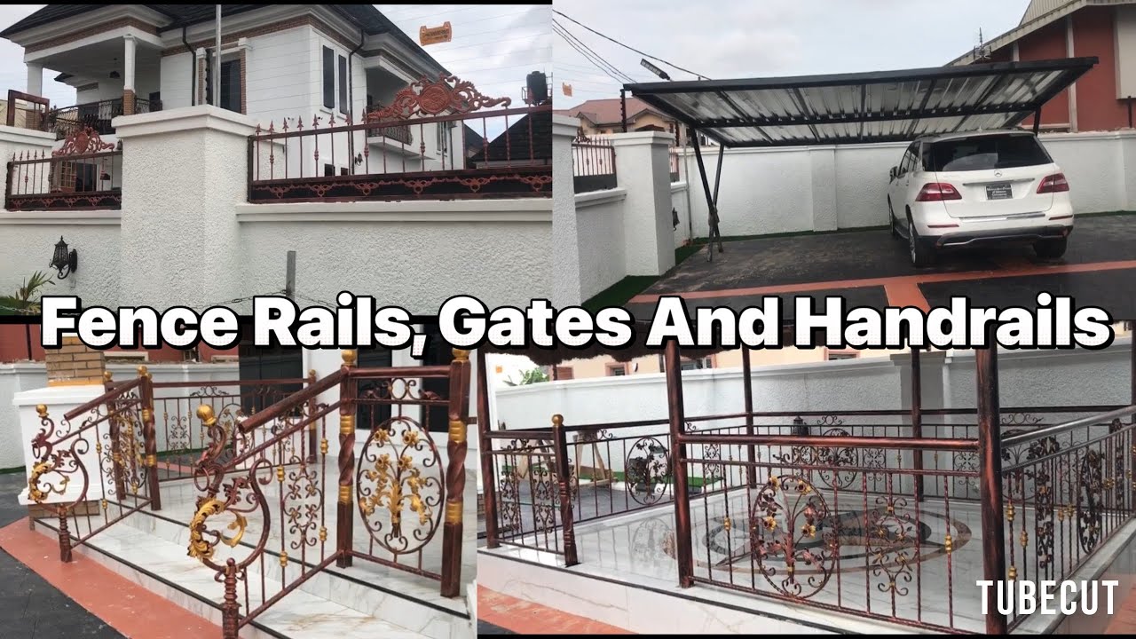 He Did The Installation Of Handrails, Gates, Bush Bar, Car Pot And Burglary In Benin City.