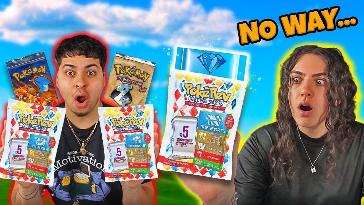 Opening $300 Of The NEW PokeRev 6.0 Mystery Packs! (INSANE PULL)