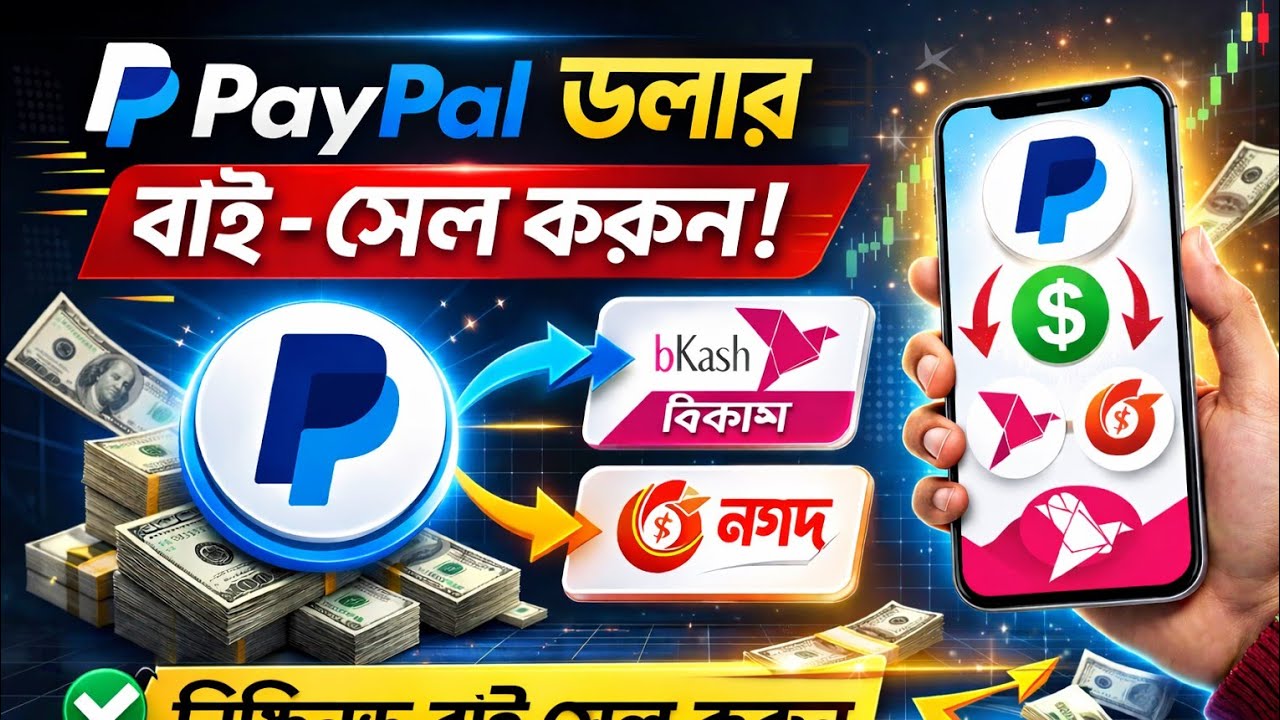 Paypal dollar buy sell | Paypal dollar buy sell  in Bangladesh 