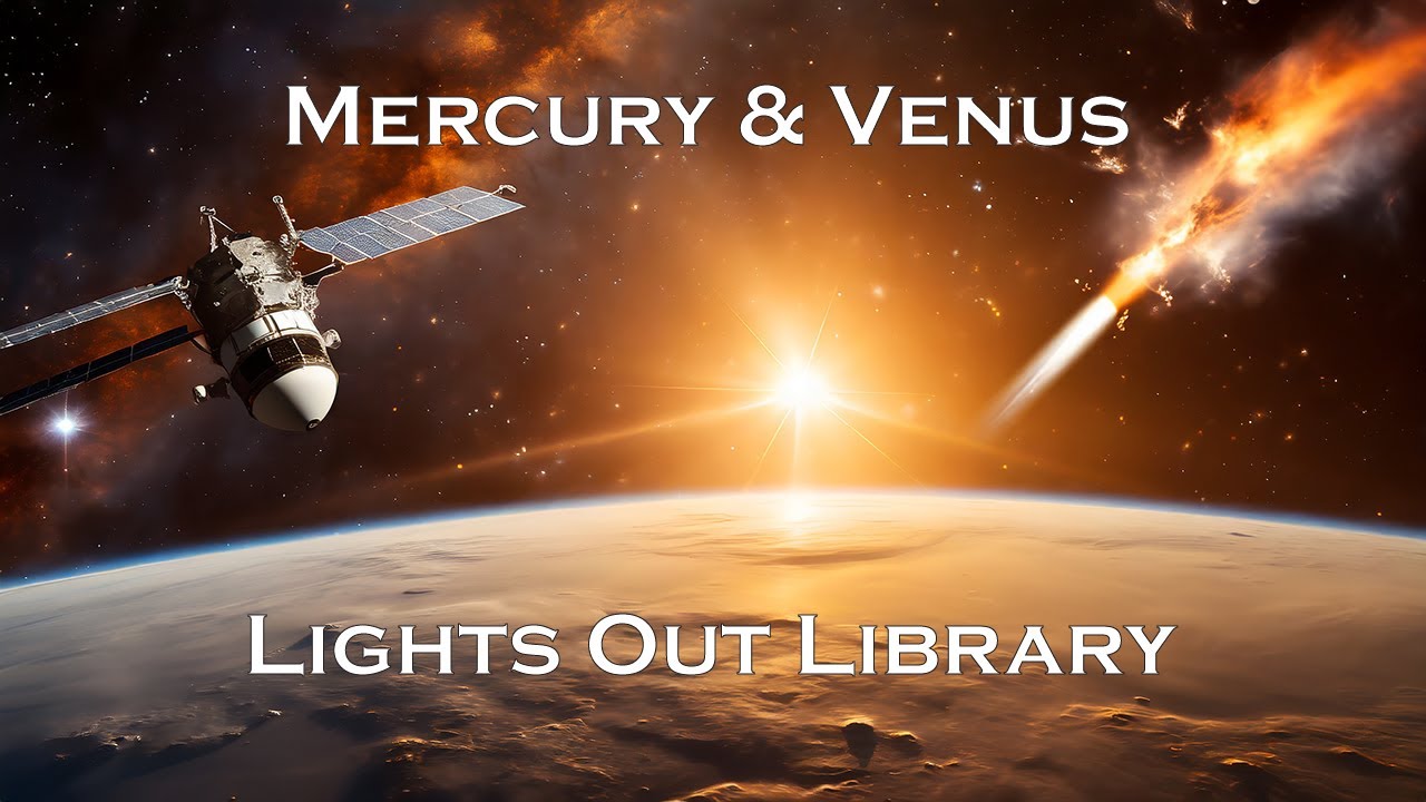 Space Cruise to Mercury and Venus (Relaxing Bedtime Story for Sleep)