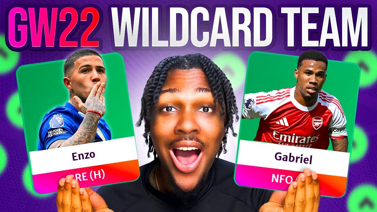 Мой драфт с вайлдкардом в FPL на 22-й тур 🔥 | Fantasy Premier League 25/26