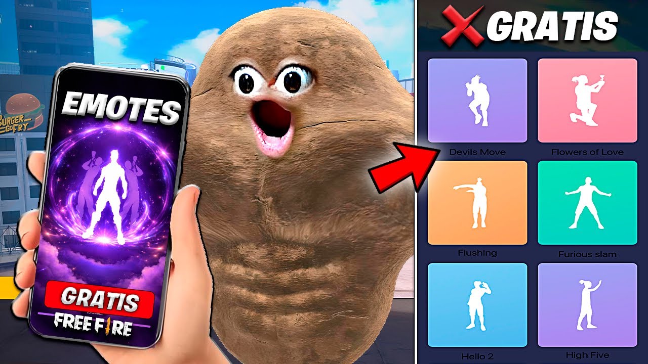 Probé Las Aplicaciones que te dan EMOTES GRATIS en la PLAY STORE🤯🔥 ¿ESTAFA?