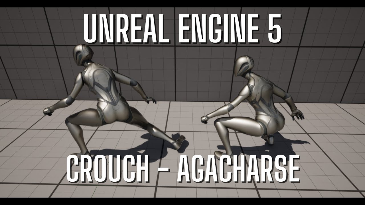 Tutorial de Unreal Engine 5 - Crouch - Agacharse