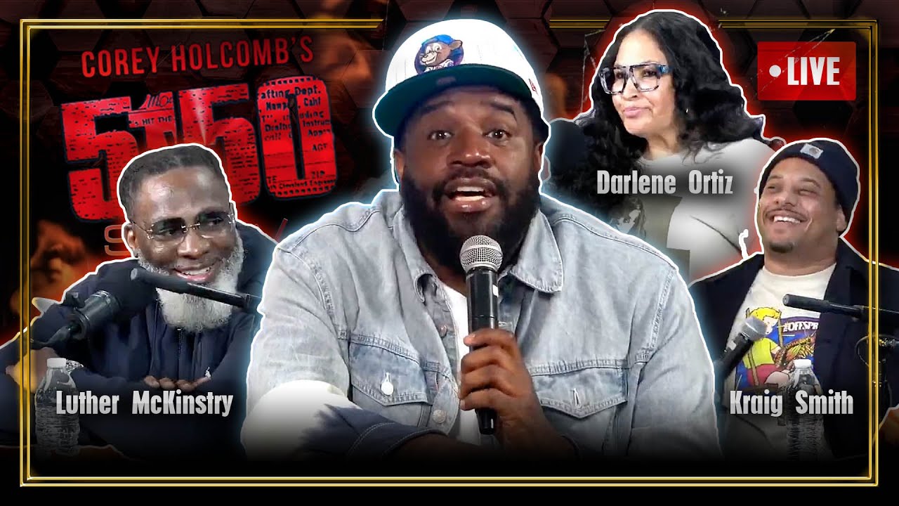 Chuuuuch Ya Dig ✊🏿  The Corey Holcomb 5150 Show w/ DarleneOrtiz KraigFacts & Pastor Luther McKinstry