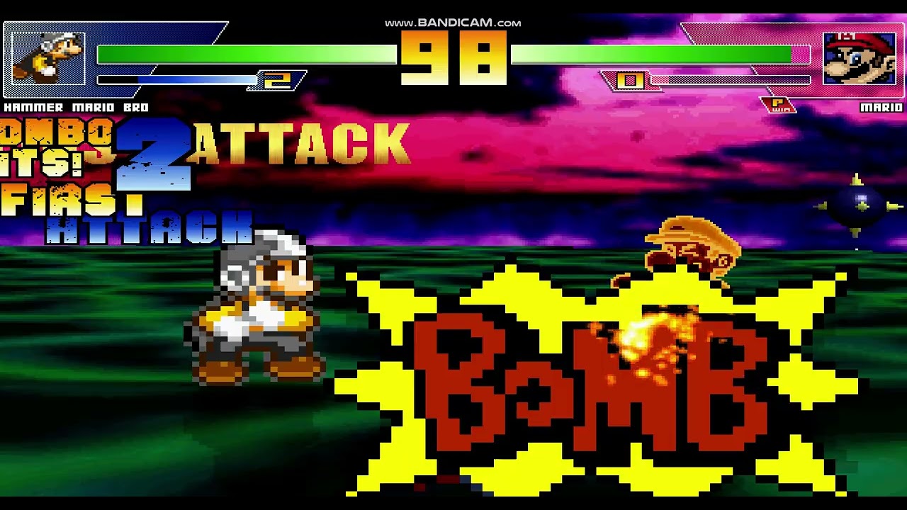Mugen Hammer Mario vs Mario