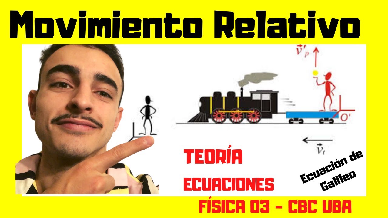 MOVIMIENTO RELATIVO 🚀 - Teoría -  FÍSICA 03 CBC (UBA)
