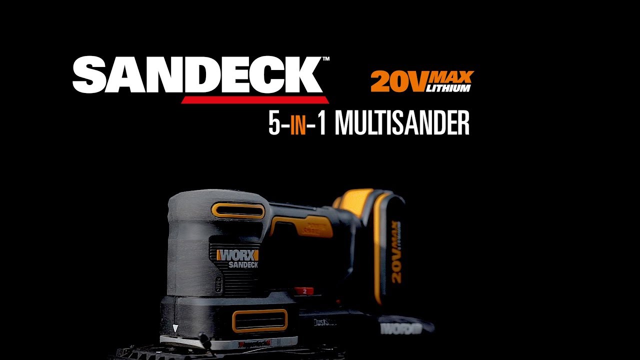 WORX WX820 20V POWERSHARE multi sander       UK