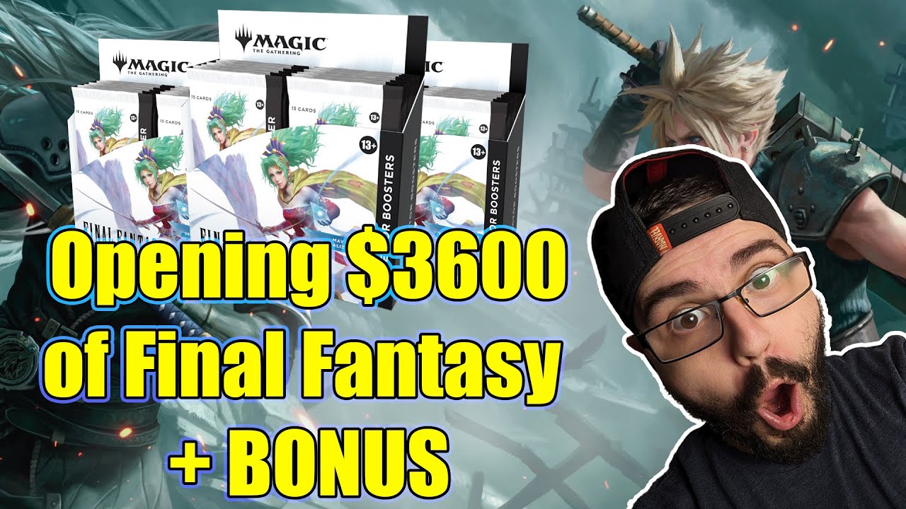 Opening $3600 of FF Collectors + BONUS! Where are you, Y'shtola? Chocobo?