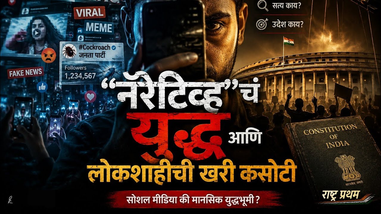 Narrative Warfare Explained in Marathi | Viral Politics Behind Social Media