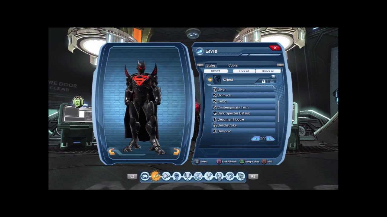DC universe online PVE/PVP Gear