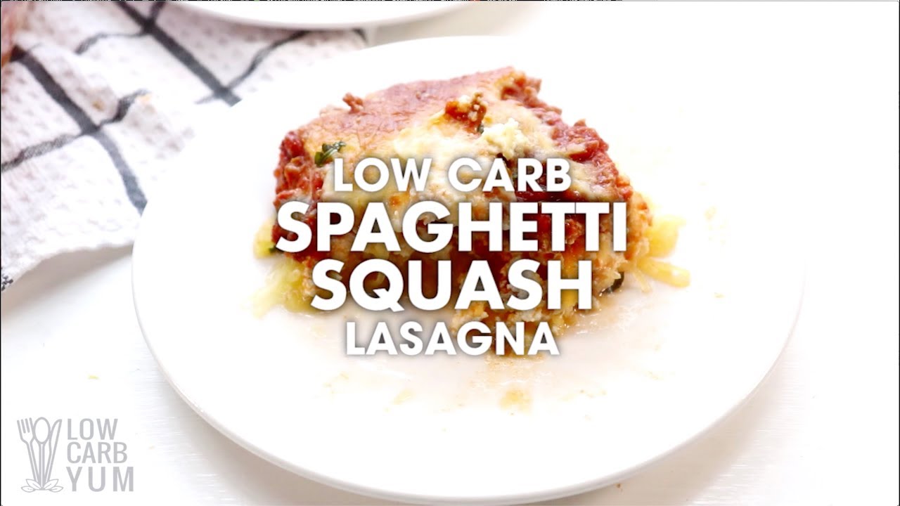 Spaghetti Squash Lasagna Casserole