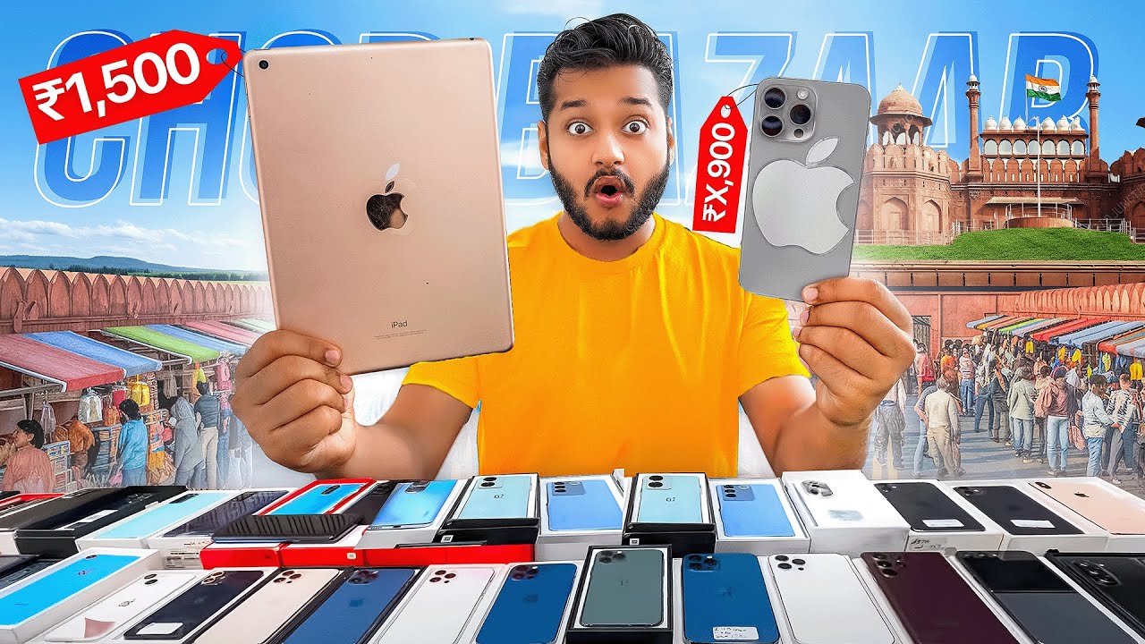 I Bought Apple Products From Delhi Chor Bazar | Reality of Chor Bazar |
