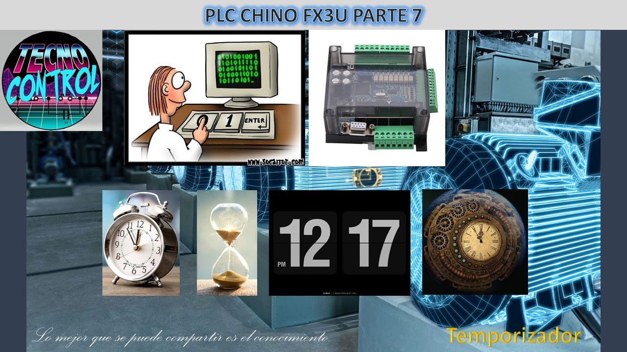 INTRODUCCIÓN AL PLC CHINO FX3U PARTE 7 (TIMER)