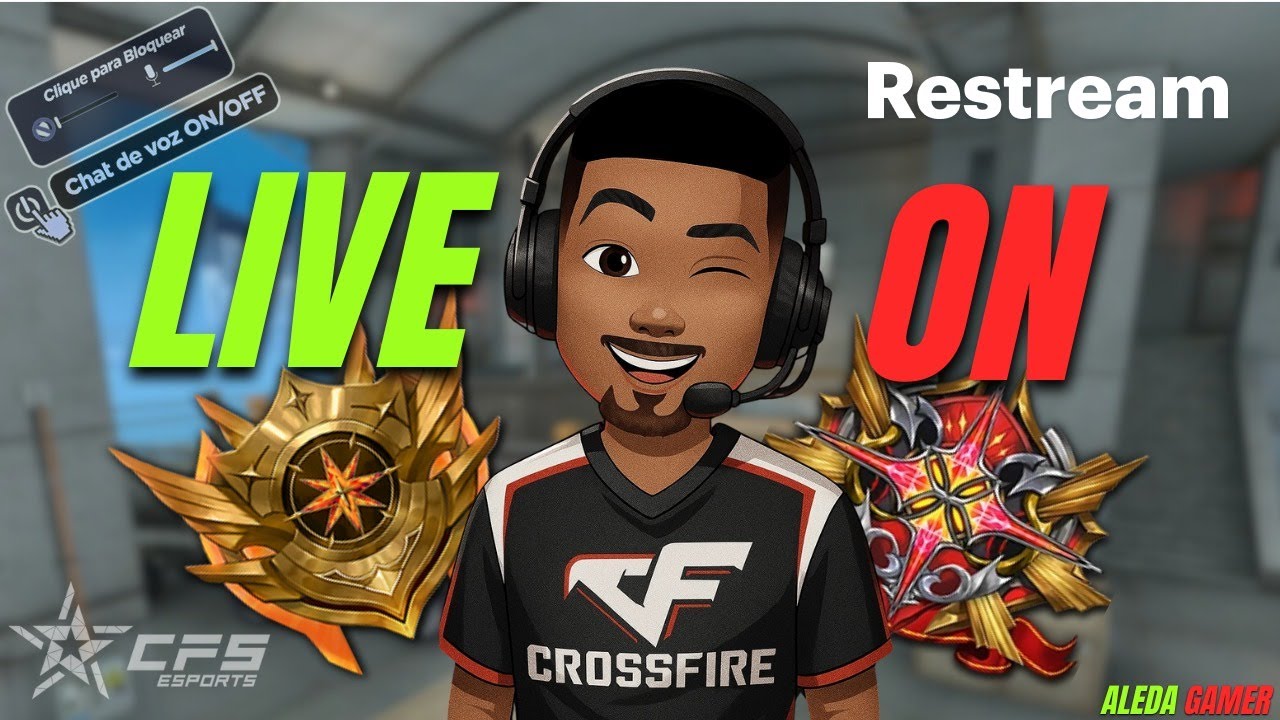 CROSSFIRE AL- 🔴AO VIVO🔴RANKED INSANA :)