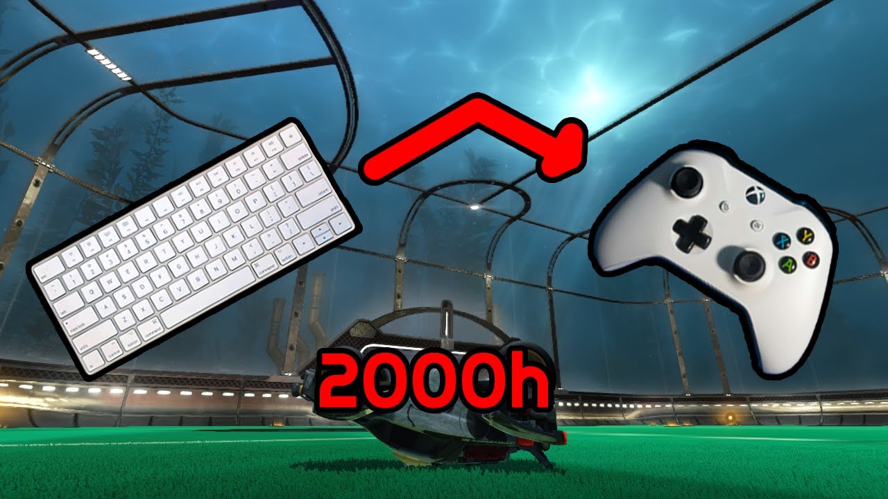 Я перешел на контроллер после 2000 часов в Rocket League!