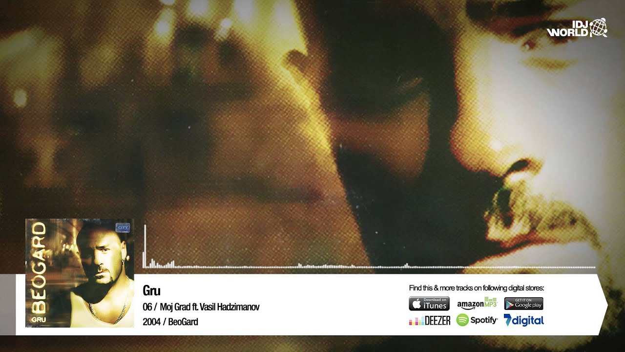 Gru Ft. Vasil Hadzimanov - Moj Grad (BeoGard, City Records 2004.)